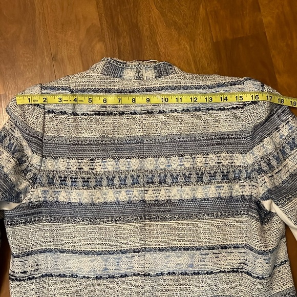 Rebecca Taylor Tweed Peplum Blazer Jacket - Picture 13 of 17